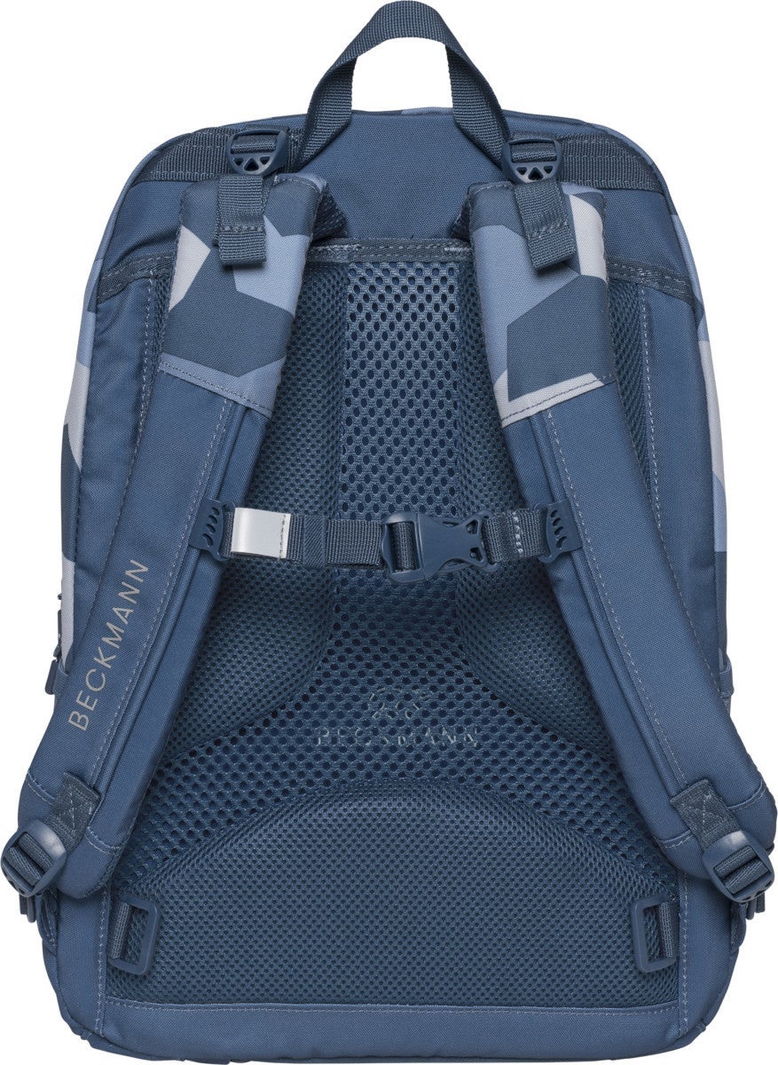 Skolesekk 2-7.kl Blue Camo Sport Junior 30L