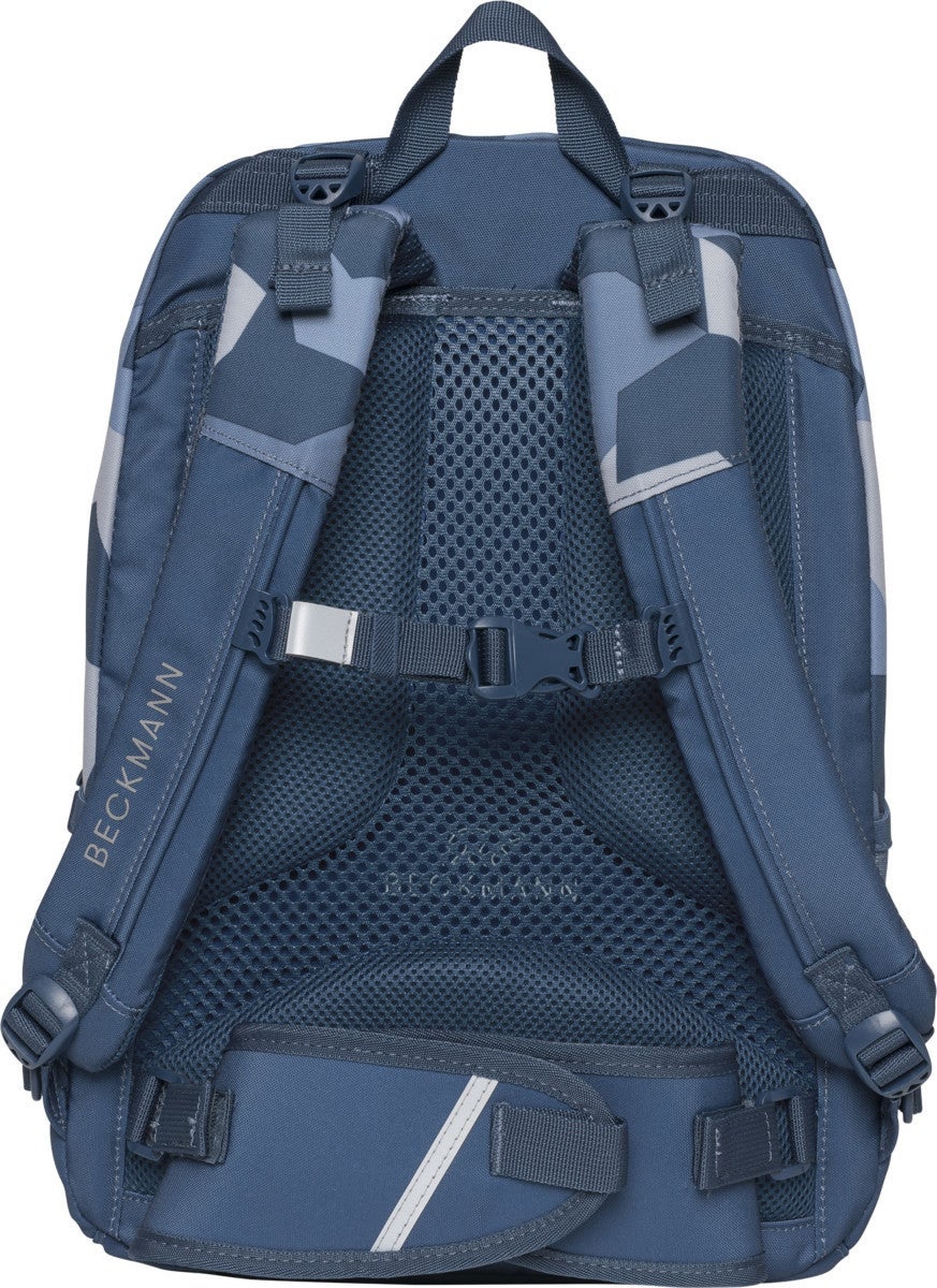 Skolesekk 2-7.kl Blue Camo Sport Junior 30L