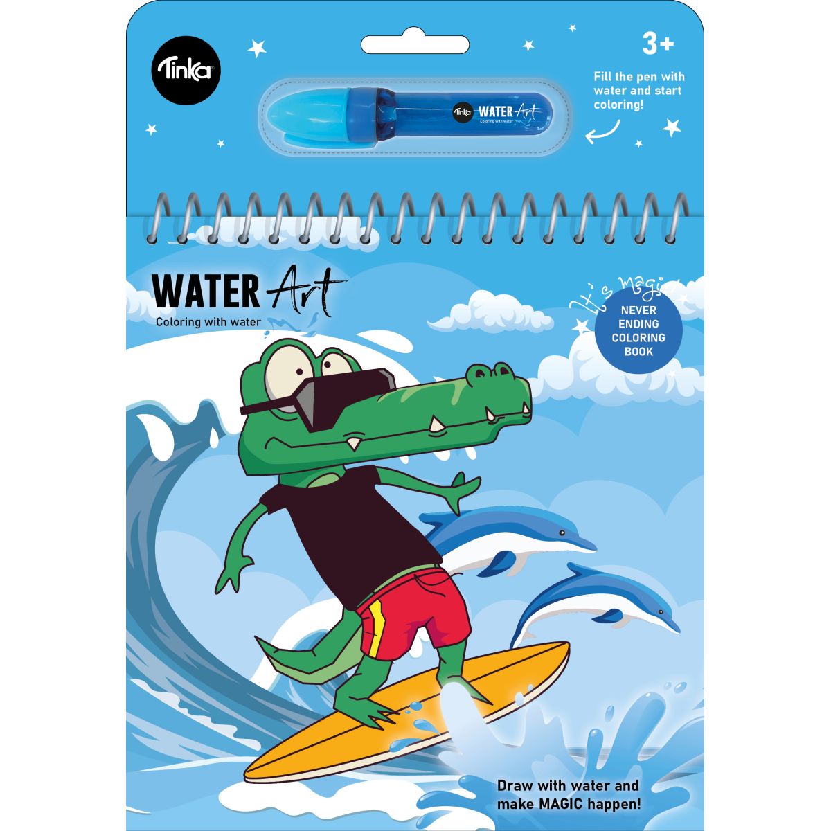 Water Art Dino Tinka