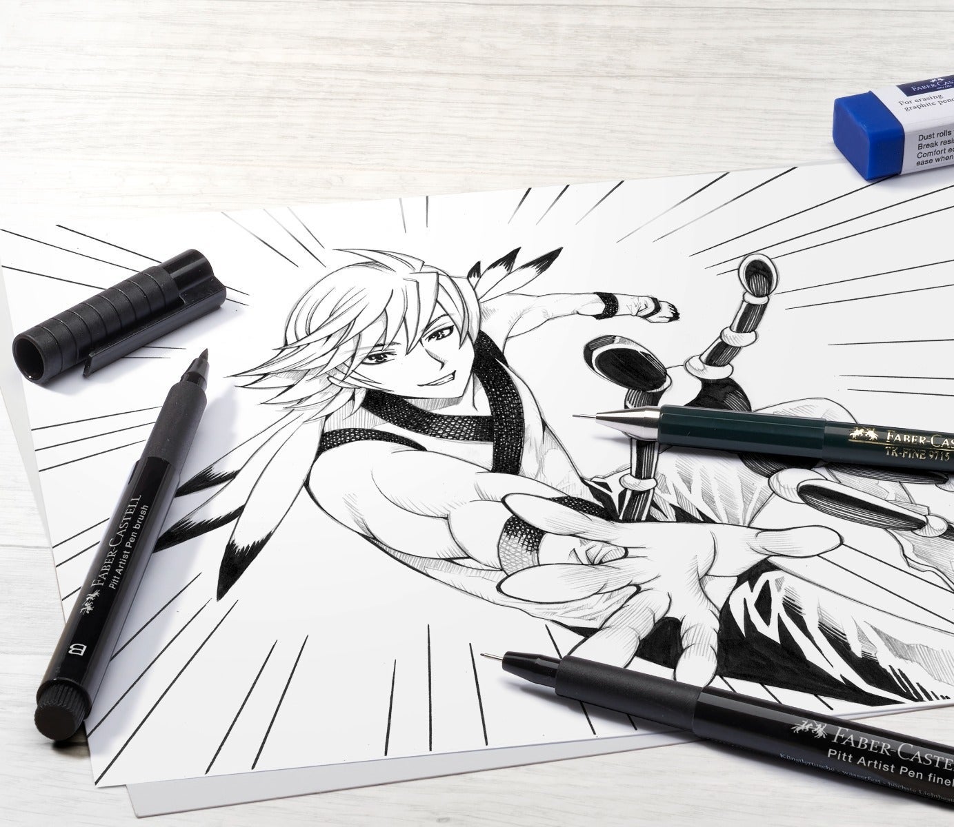Startsett Tegn Manga