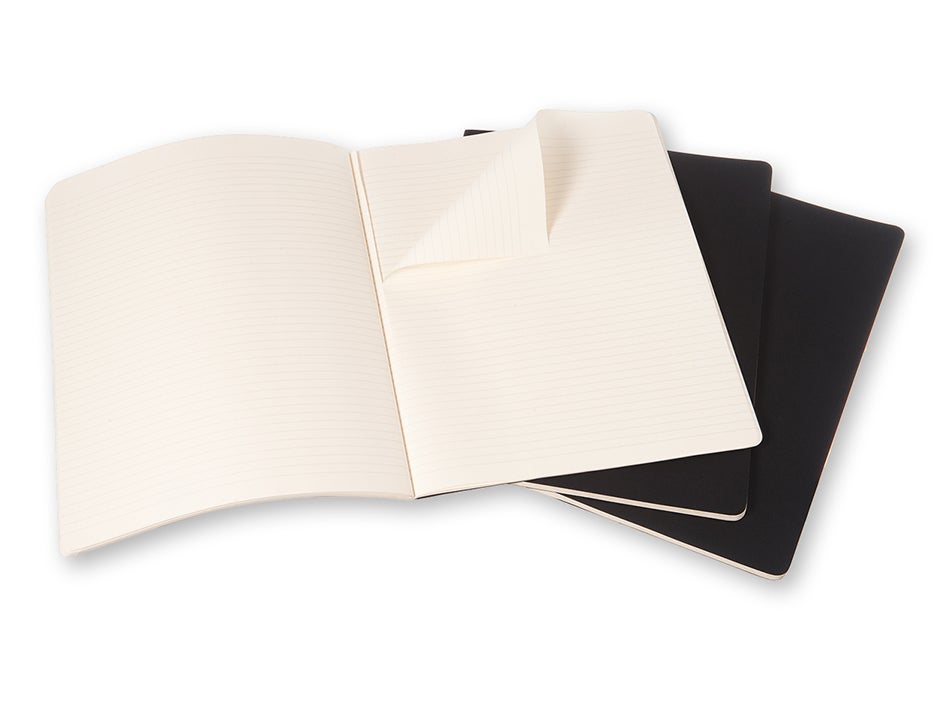 Moleskine Cahier Linjert Sort Xxl (3)
