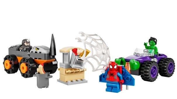 Lego Oppgjør mellom Hulk og Rhino-truck 10782