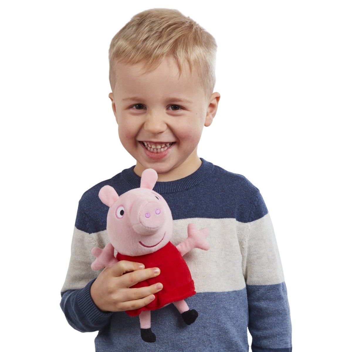 Mykdyr Peppa Pig Plysj Giggle And Snort m/lyd 20cm
