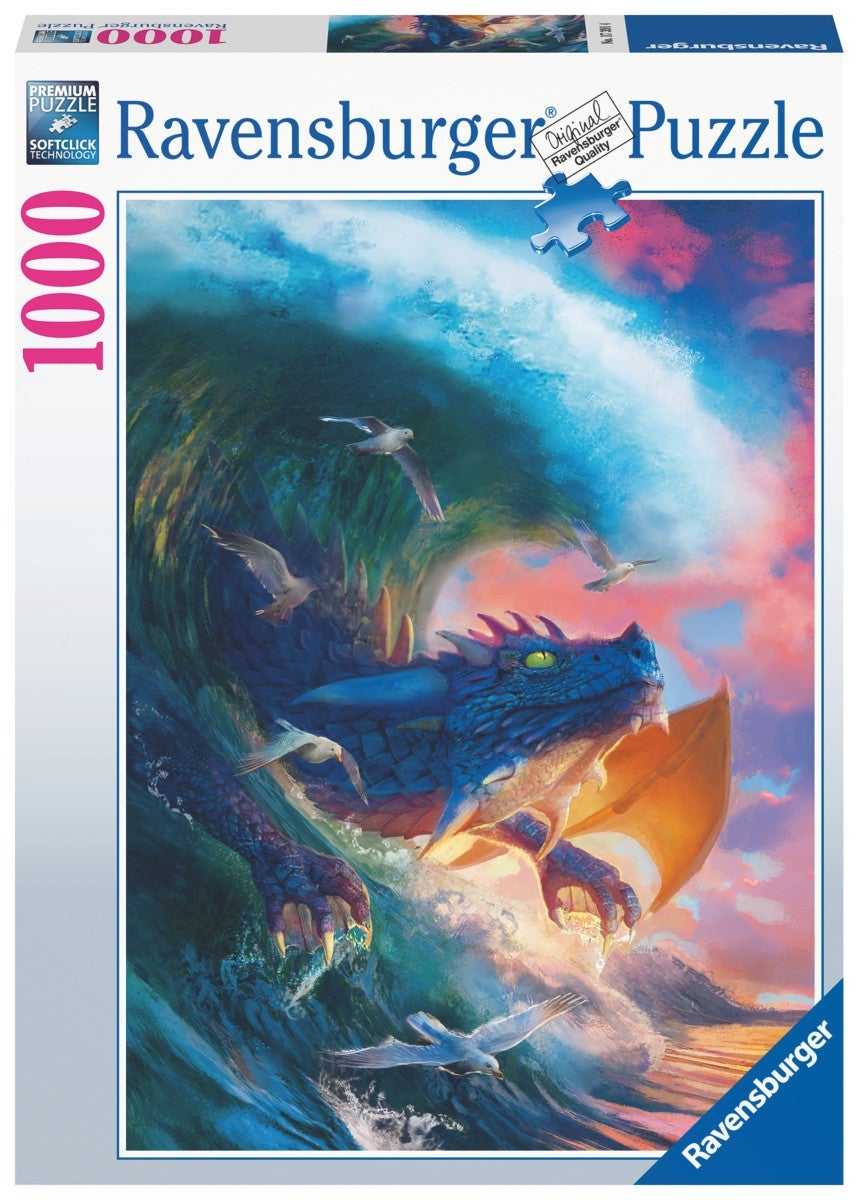 Puslespill 1000 Drage løp Ravensburger