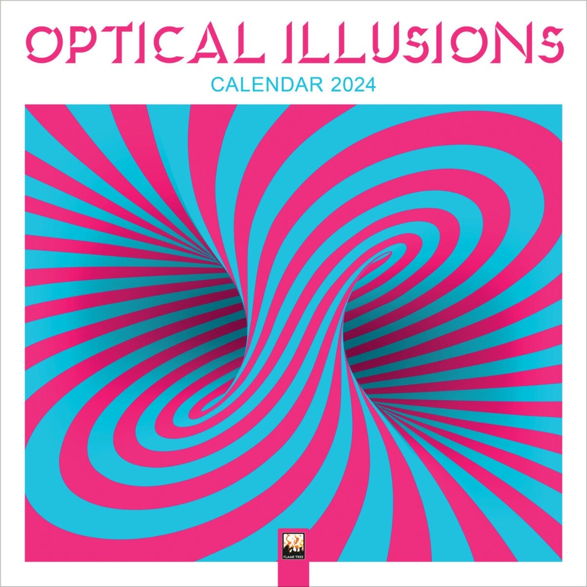 Kalender 2024 Optical Illusions 30x30cm