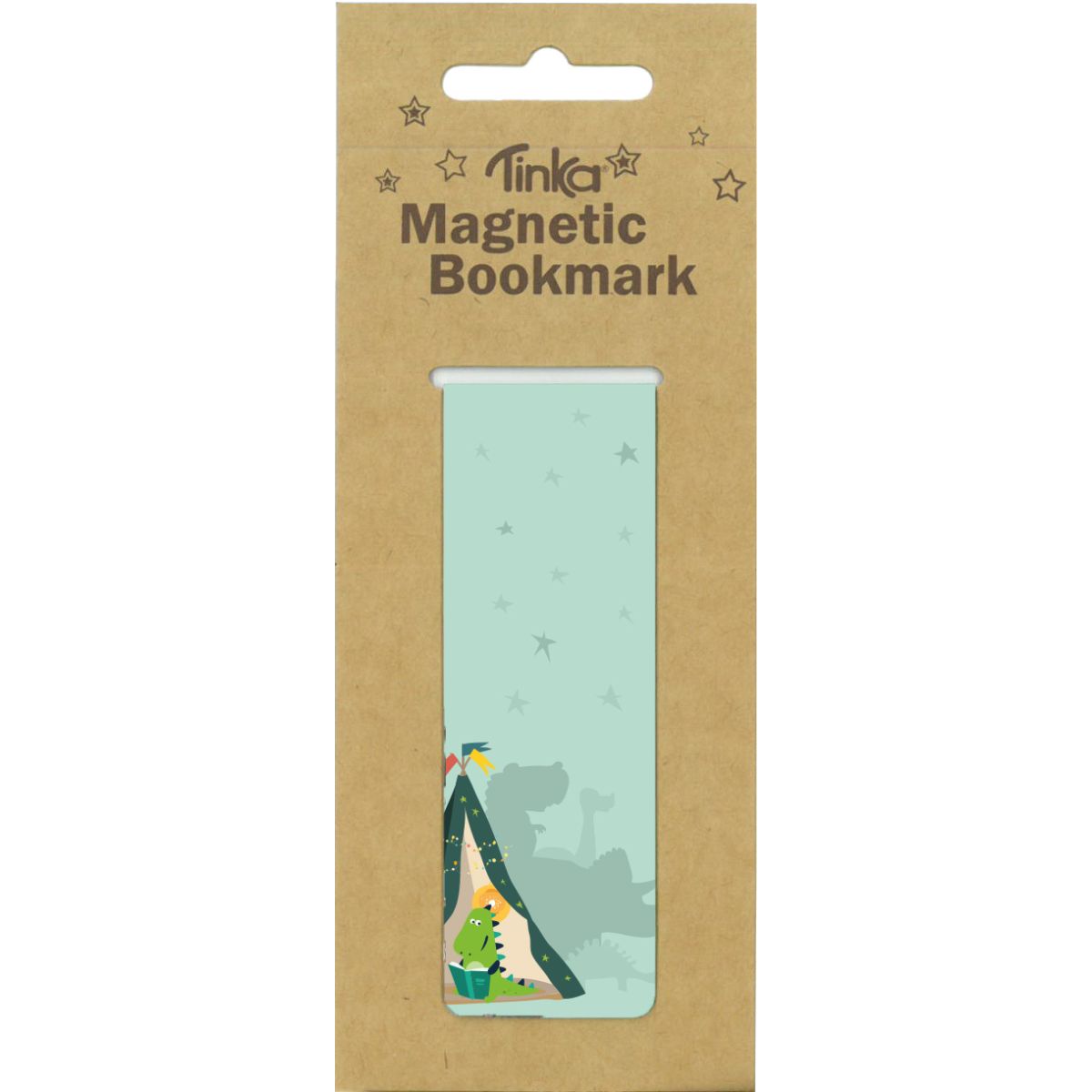 Magnetisk Bokmerke Dino