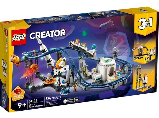 Lego Berg-og-dalbanemed romfartstema 31142