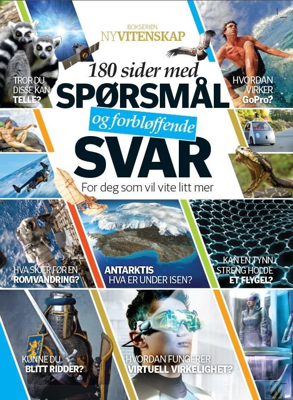 180 sider med spørsmål og forbløffende svar 180 sider med spørsmål og forbløffende svar