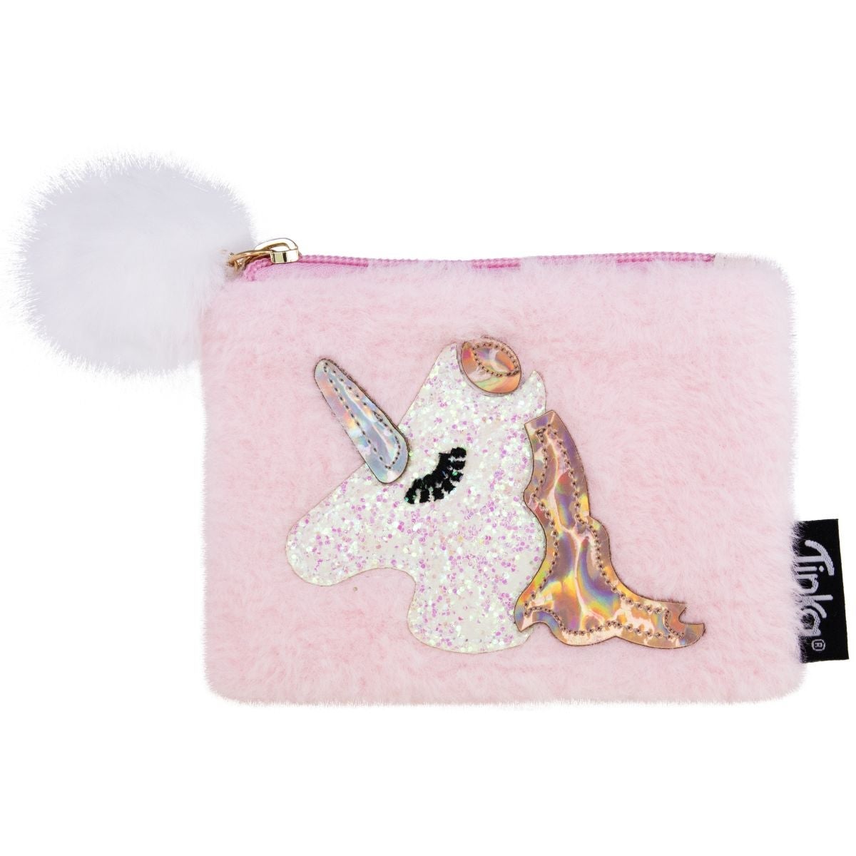 Pengepung Unicorn Rosa Plysj Tinka
