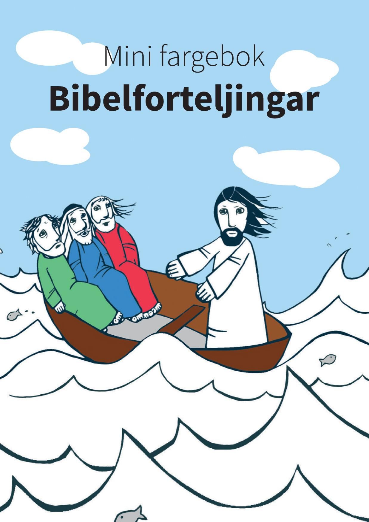 Mini fargebok - bibelforteljingar