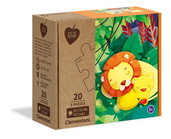 Puslespill 2X20 Together Clementoni