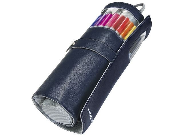 Fineliner Staedtler m/pennal sort (20)