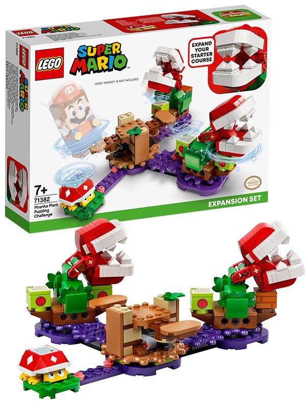 Lego Ekstrabanesett Utfordring med Piranha 71382