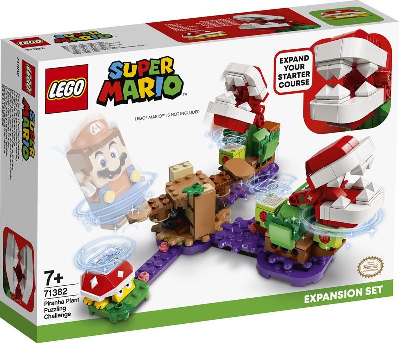 Lego Ekstrabanesett Utfordring med Piranha 71382