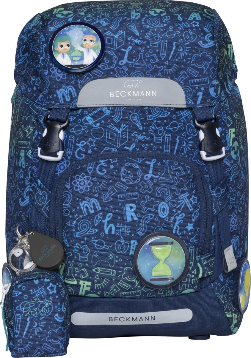 Skolesekk 1.kl Science Classic 22L - Beckmann