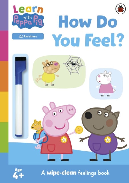 Learn with Peppa: How Do You Feel? - Wipe-Clean Activity Book