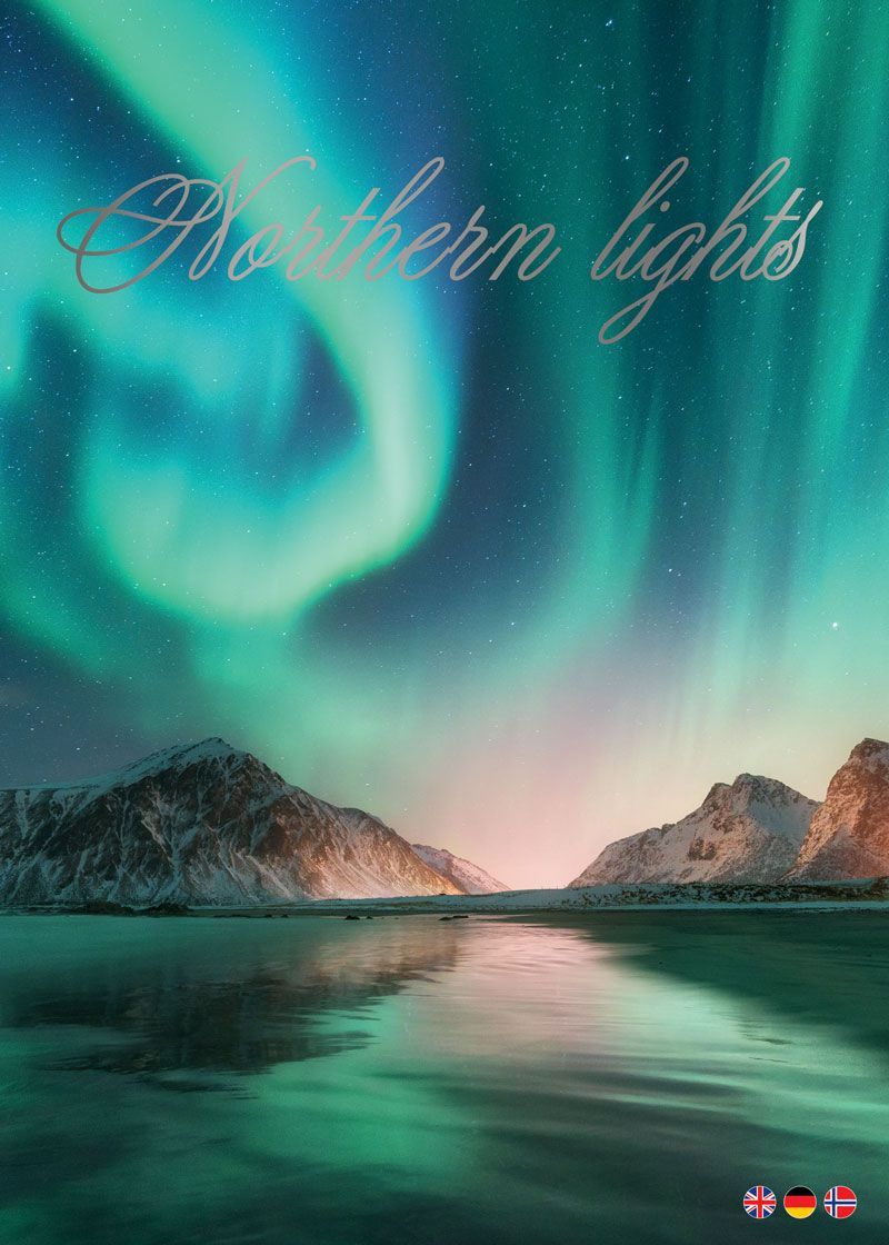 Nordlyshefte -turist eng/nob/ger - Nordlyshefte, Aurora polaris