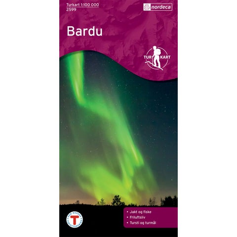 Bardu - Turkart 1: 100 000