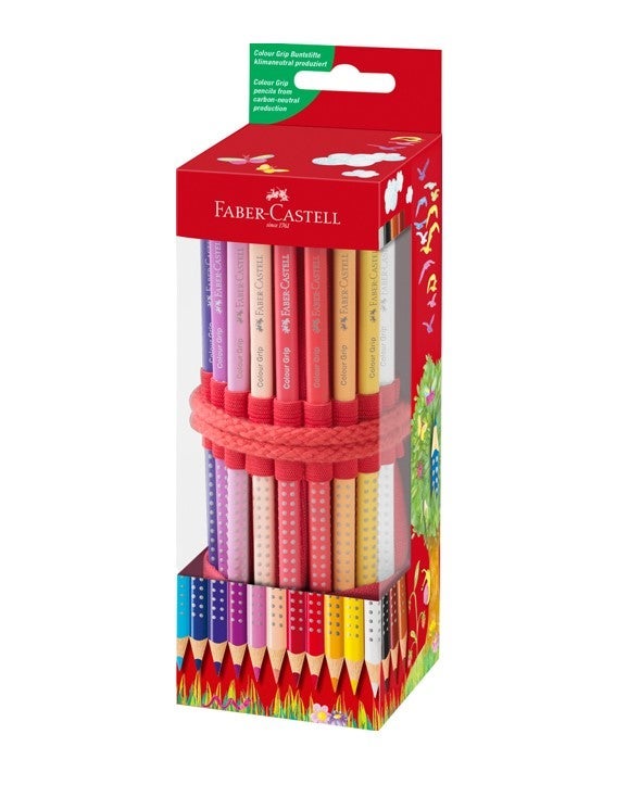 Fargeblyant Rullepenal rød 20 Pk