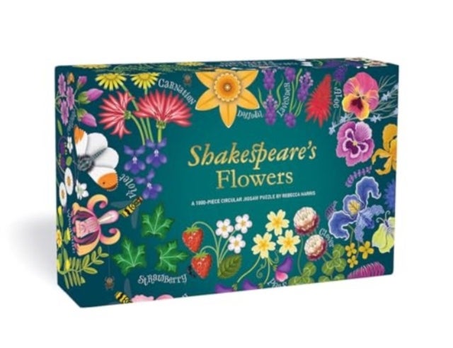 Shakespeare¿s Flowers - A 1000-Piece Circular Jigsaw Puzzle