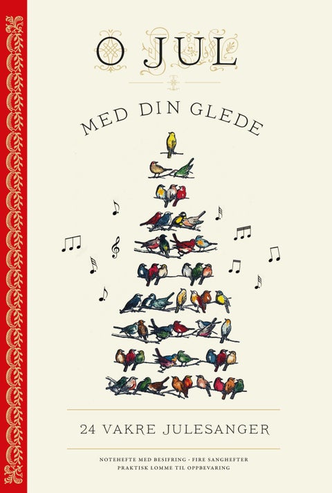 O jul med din glede - 24 vakre julesanger : notehefte