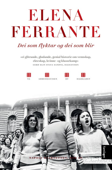 Dei som flyktar og dei som blir - mellomår,roman