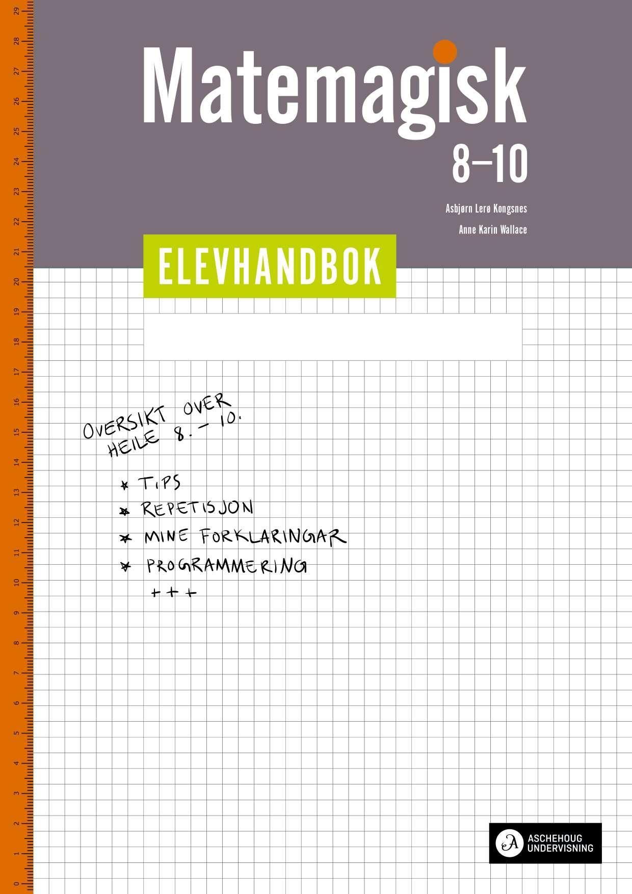 Matemagisk 8-10 - Elevhandbok