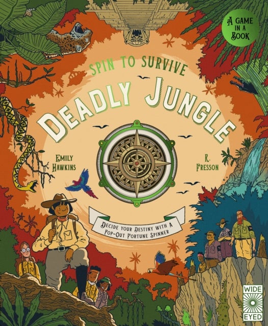 Spin to Survive: Deadly Jungle - Decide Your Destiny with a Pop-Out Fortune Spinner!