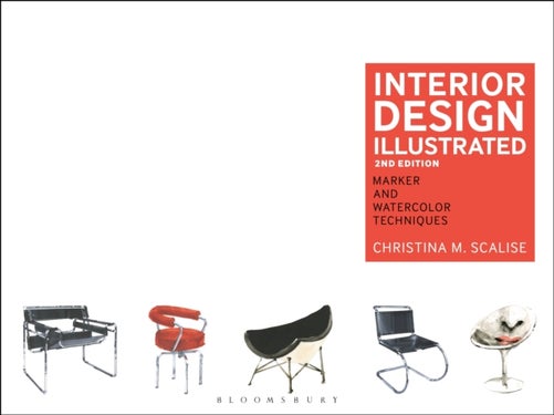 Interior Design Illustrated - Marker and Watercolor Techniques