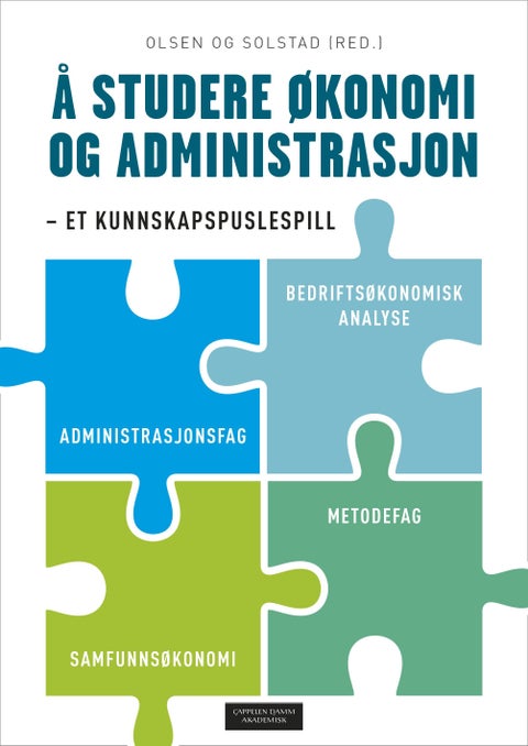 Å studere økonomi og administrasjon - et kunnskapspuslespill