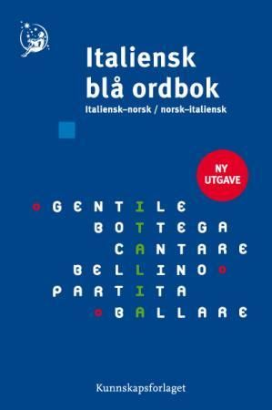 Italiensk blå ordbok - italiensk-norsk / norsk-italiensk