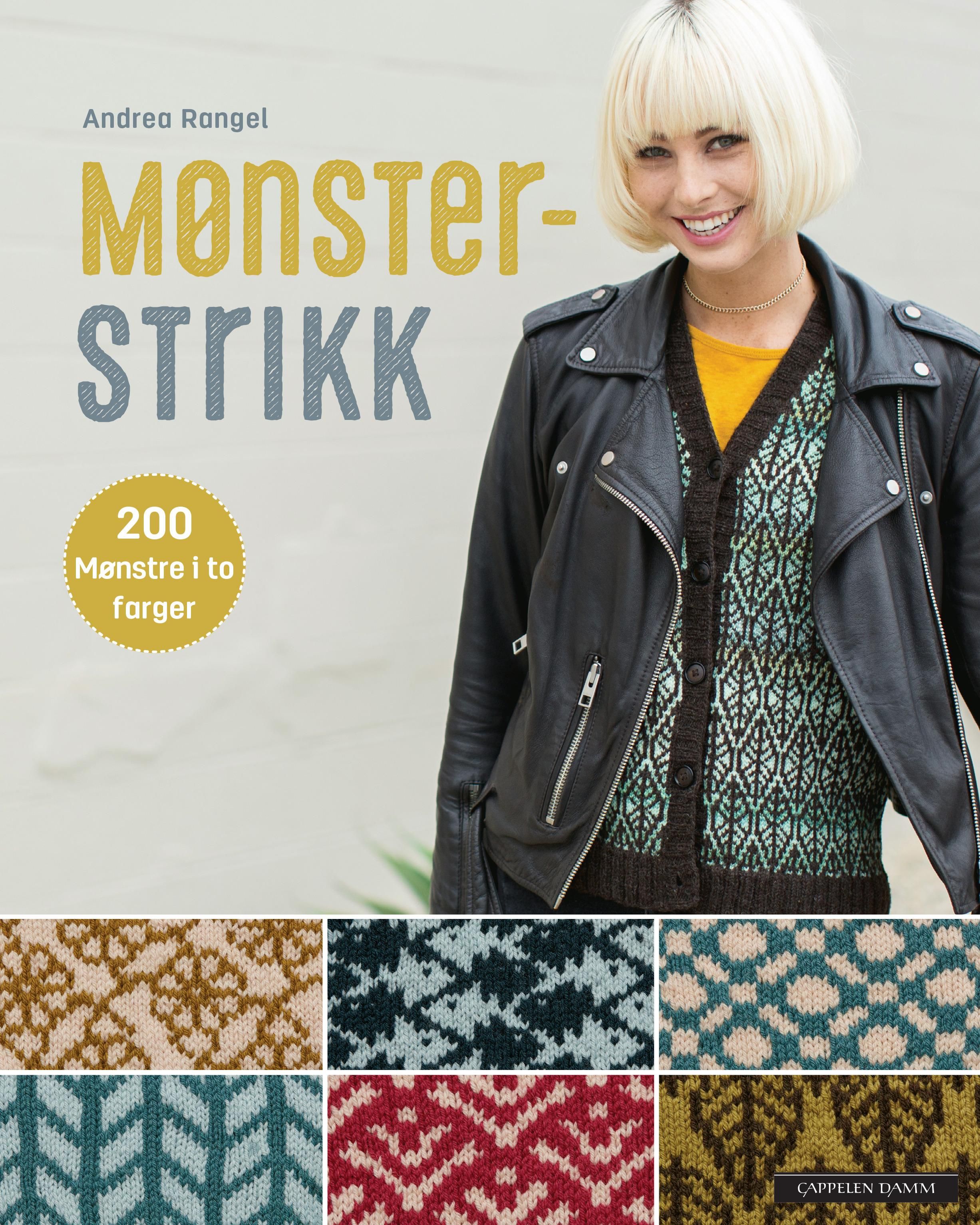 Mønsterstrikk - 200 mønstre i to farger