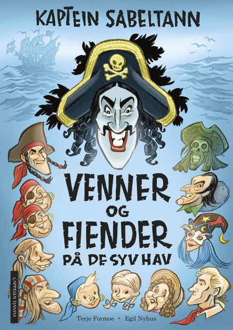 Kaptein Sabeltann - venner og fiender på de syv hav