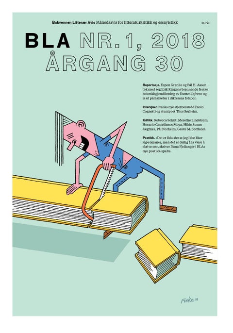 BLA - Bokvennen litterær avis. Nr. 1 2018