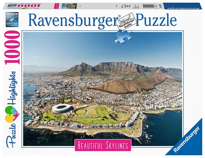 Puslespill 1000 Cape Town Ravensburger