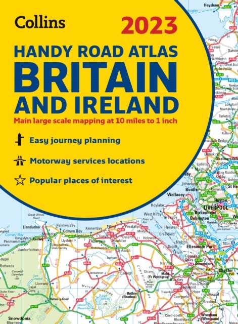 2023 Collins Handy Road Atlas Britain and Ireland - A5 Spiral
