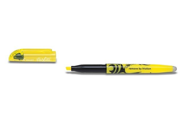 Tekstmarker Pilot Frixion Light gul