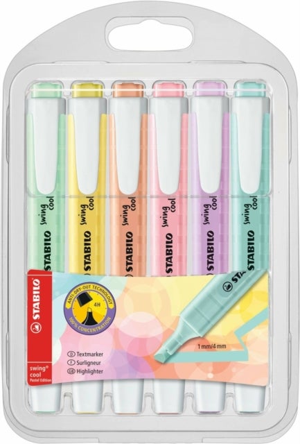 Tekstmarker Stabilo Swing Cool Pastel (6)
