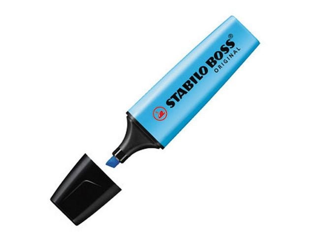 Tekstmarker Stabilo Boss Blå