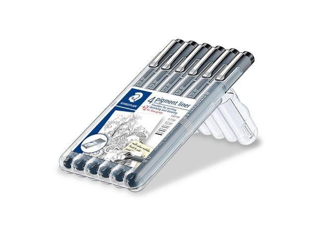 Fiberpenn Staedtler pigmentliner 308(6)