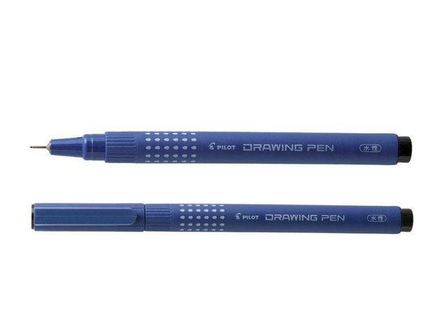 Fiberpenn Pilot Draw Pen 02 0,35mm sort
