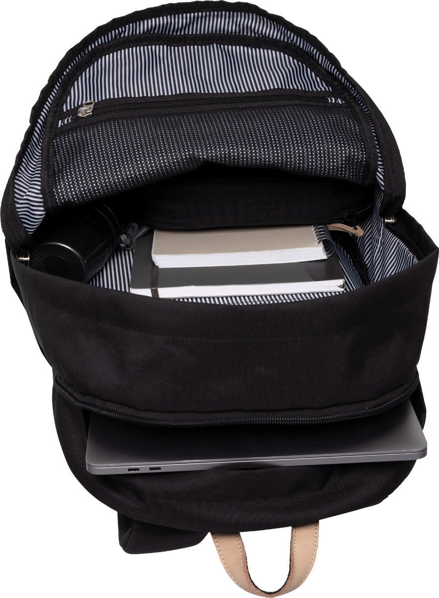 Skolesekk City Dusty Black 30L Beckmann