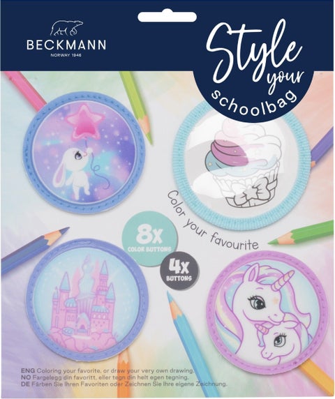 Buttonspakker Mint Beckmann