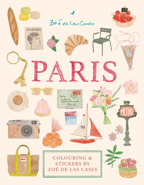 Paris - Colouring and stickers by Zoe de Las Cases