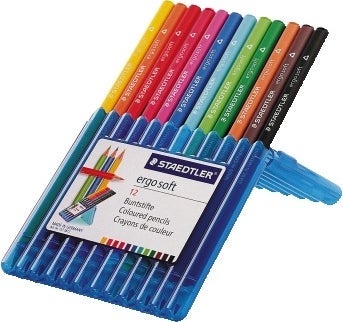 Fargeblyant Staedtler Ergosoft tynn (12)