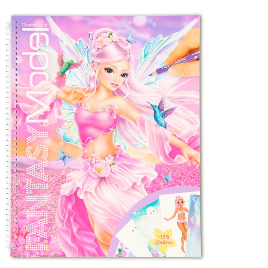 Aktivitetsbok Create Your Fantasy Model Topmodel