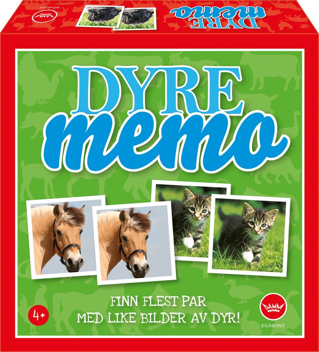 Dyrememo Med Norske Dyr