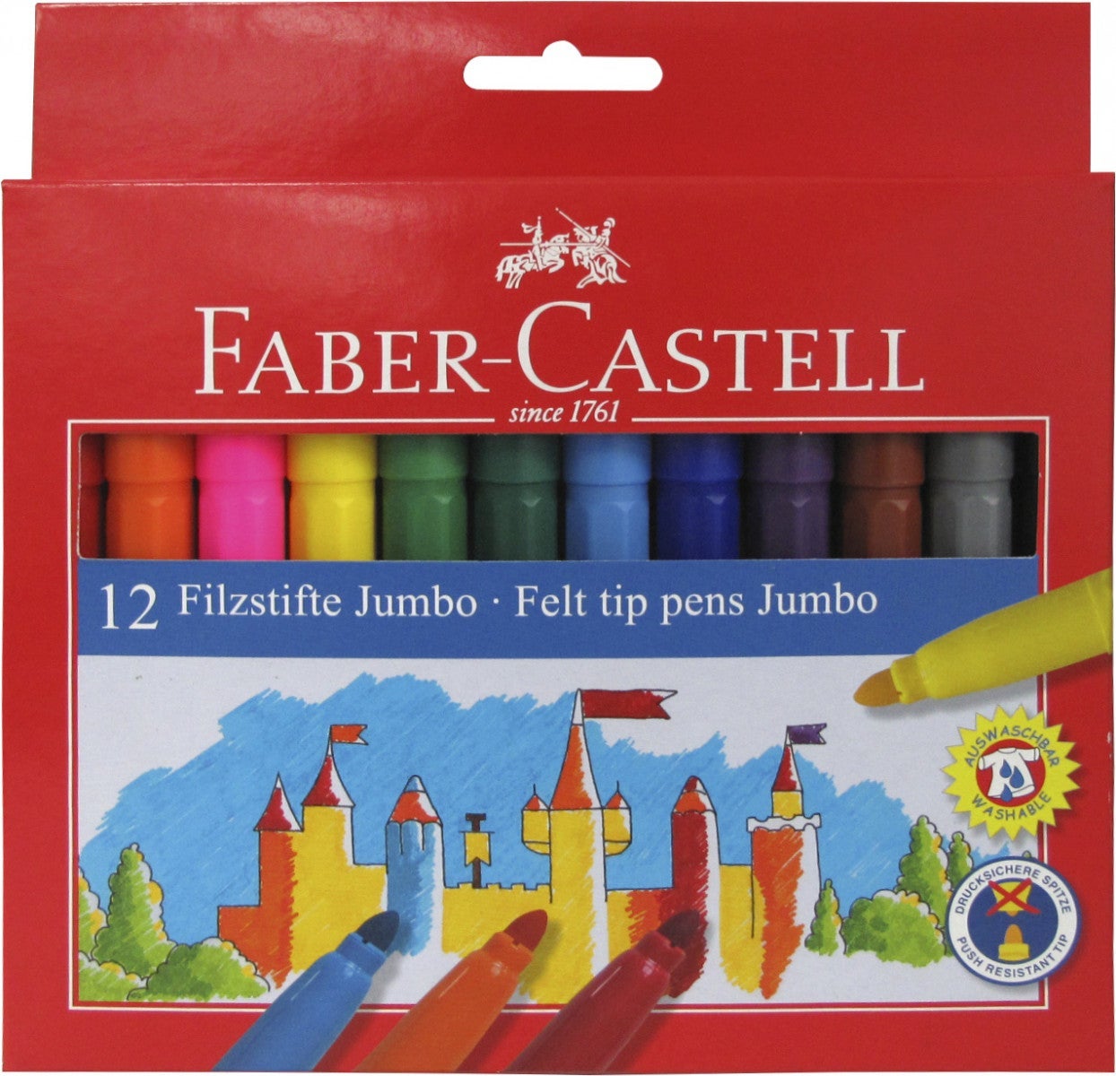 Tusj Faber Jumbo 12 Pk