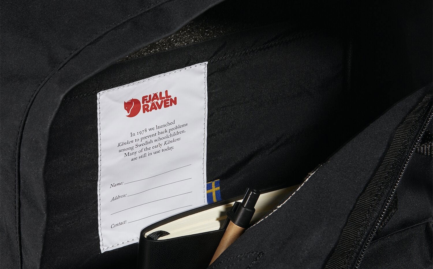 Sekk Fjällräven Kånken Laptop 17 Black