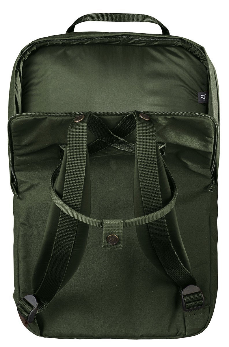 Sekk Fjällräven Kånken Laptop 17 Forest Green 660